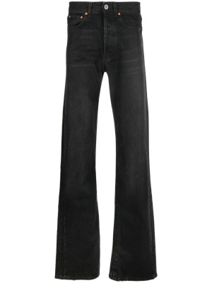 

Dark-wash bootcut jeans, VETEMENTS Dark-wash bootcut jeans