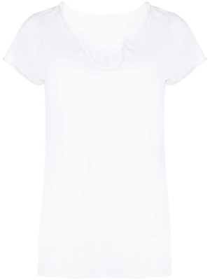

Amour crystal-embellished Henley T-shirt, Zadig&Voltaire Amour crystal-embellished Henley T-shirt