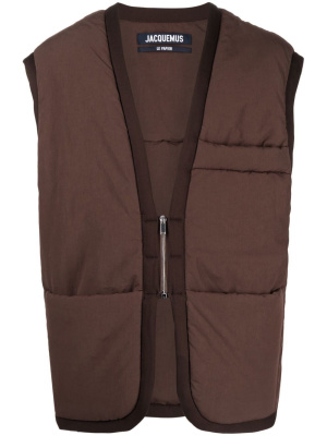 

Pino padded gilet, Jacquemus Pino padded gilet