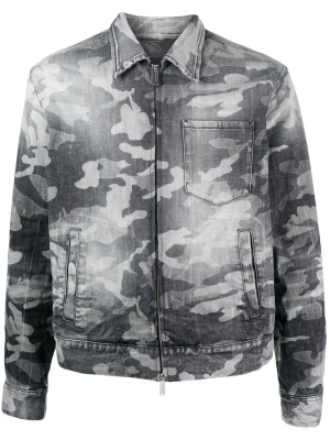 

Camouflage-pattern denim jacket, Dsquared2 Camouflage-pattern denim jacket