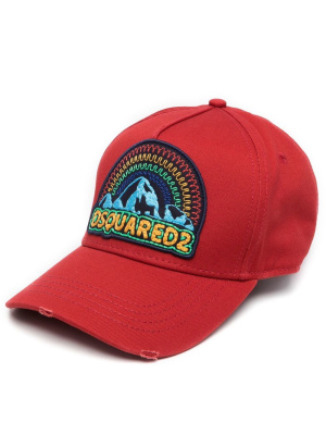 

Logo-patch cap, Dsquared2 Logo-patch cap