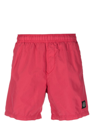

Logo-patch swim shorts, Stone Island Logo-patch swim shorts