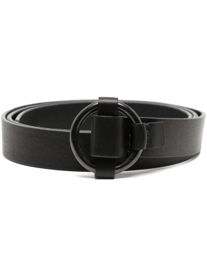 

Ring-buckle leather belt, Yohji Yamamoto Ring-buckle leather belt