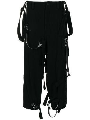 

Suspender-strap trousers, Yohji Yamamoto Suspender-strap trousers