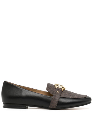 

Rory monogram-print loafers, Michael Kors Rory monogram-print loafers