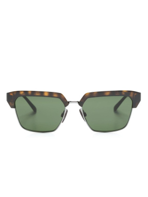 

Tortoiseshell square-frame sunglasses, Dolce & Gabbana Eyewear Tortoiseshell square-frame sunglasses