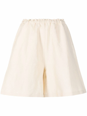 

Straight-leg track shorts, TOTEME Straight-leg track shorts