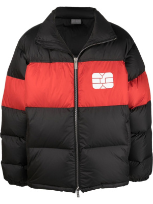 

Colour-block puffer jacket, VTMNTS Colour-block puffer jacket