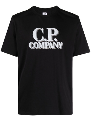 

Logo-print cotton T-shirt, C.P. Company Logo-print cotton T-shirt