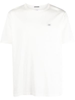 

Logo-patch short-sleeves cotton T-shirt, C.P. Company Logo-patch short-sleeves cotton T-shirt