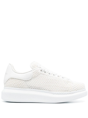 

Knitted lace-up sneakers, Alexander McQueen Knitted lace-up sneakers
