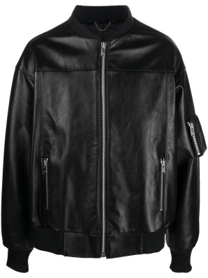 

X Ufo361 leather bomber jacket, MISBHV X Ufo361 leather bomber jacket