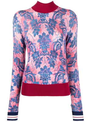 

Logo-print mock-neck jumper, Versace Jeans Couture Logo-print mock-neck jumper