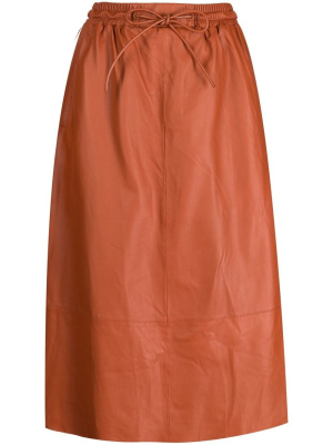 

Leather flared skirt, Yves Salomon Leather flared skirt