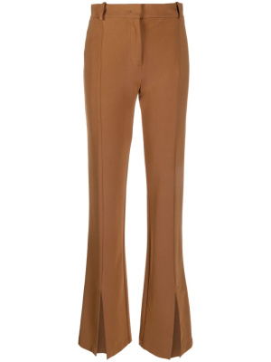 

Slit-detail flared trousers, PINKO Slit-detail flared trousers