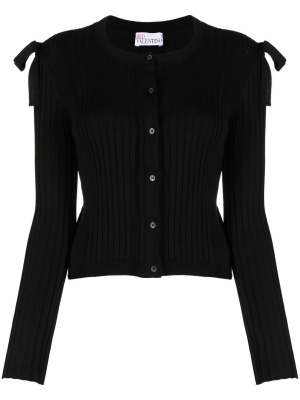

Bow-embellished cardigan, RED Valentino Bow-embellished cardigan