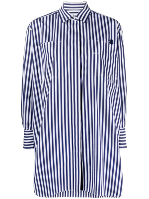 

Stripe-print long-sleeve shirt, Sacai Stripe-print long-sleeve shirt