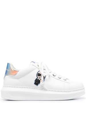 

Ikonik Karl leather sneakers, Karl Lagerfeld Ikonik Karl leather sneakers
