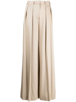 

Pleated wide-leg trousers, Karl Lagerfeld Pleated wide-leg trousers