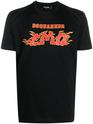 

Graphic-print cotton T-shirt, Dsquared2 Graphic-print cotton T-shirt