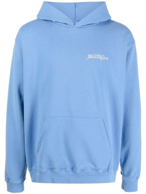

Slogan-print hoodie, Sporty & Rich Slogan-print hoodie
