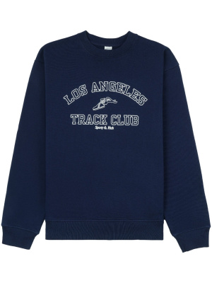 

Track Club crew-neck sweatshirt, Sporty & Rich Track Club crew-neck sweatshirt
