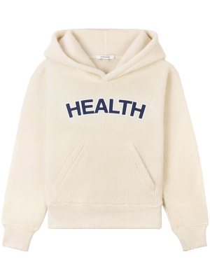 

Health bouclé cropped hoodie, Sporty & Rich Health bouclé cropped hoodie