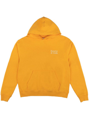 

Logo-print cotton hoodie, Sporty & Rich Logo-print cotton hoodie