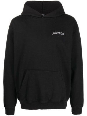 

Rizzoli logo-print cotton hoodie, Sporty & Rich Rizzoli logo-print cotton hoodie