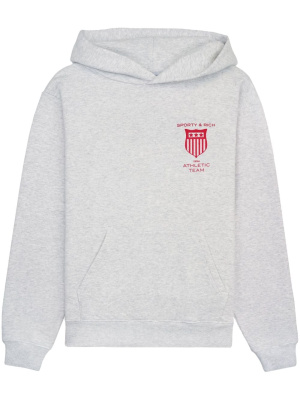 

Athletic Team logo-print hoodie, Sporty & Rich Athletic Team logo-print hoodie