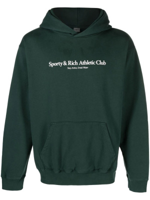 

Athletic Club cotton hoodie, Sporty & Rich Athletic Club cotton hoodie