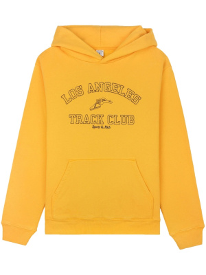 

Track Club logo-print hoodie, Sporty & Rich Track Club logo-print hoodie
