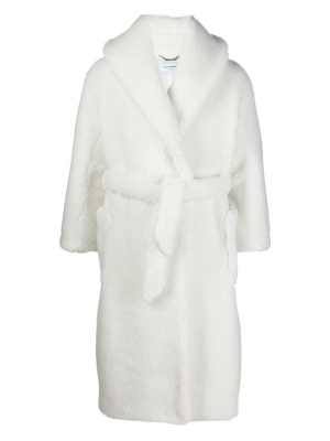 

Teddy-texture bathrobe, Casablanca Teddy-texture bathrobe