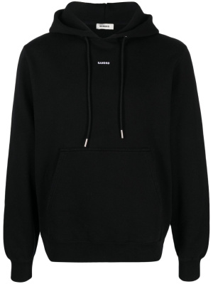

Logo-print organic cotton hoodie, SANDRO Logo-print organic cotton hoodie