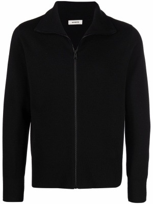 

High-neck zip-up cardigan, SANDRO High-neck zip-up cardigan