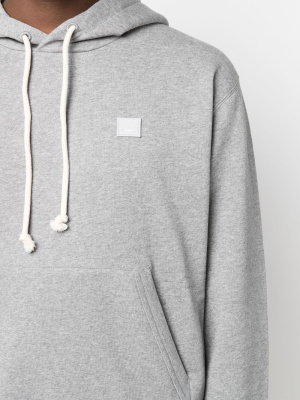 

Face-patch organic cotton hoodie, Acne Studios Face-patch organic cotton hoodie