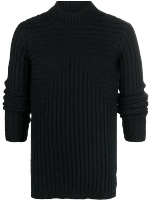 

Ribbed-knit long-sleeve jumper, Rick Owens Ribbed-knit long-sleeve jumper