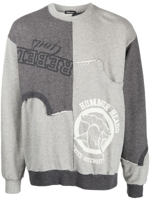 

Graphic slogan-print sweatshirt, Undercoverism Graphic slogan-print sweatshirt