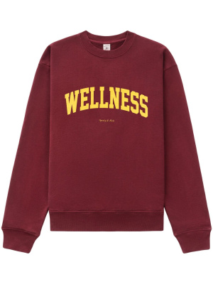 

Wellness Ivy cotton sweatshirt, Sporty & Rich Wellness Ivy cotton sweatshirt