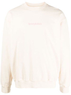 

New Health cotton sweatshirt, Sporty & Rich New Health cotton sweatshirt