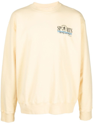 

Logo crew-neck sweatshirt, Sporty & Rich Logo crew-neck sweatshirt