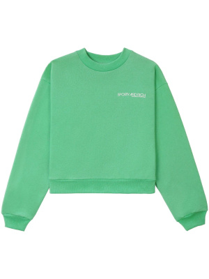 

Kelly logo-print jumper, Sporty & Rich Kelly logo-print jumper