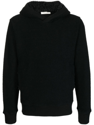 

Ruched-detail long-sleeved hoodie, Craig Green Ruched-detail long-sleeved hoodie