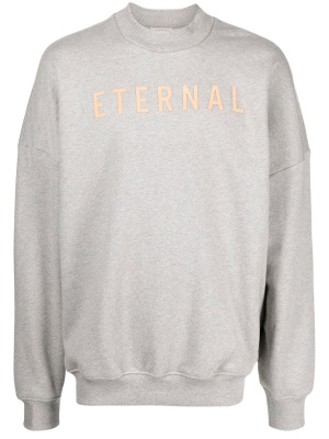 

Eternal slogan-print sweatshirt, Fear Of God Eternal slogan-print sweatshirt