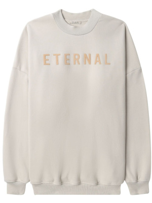 

Logo-embroidered cotton sweatshirt, Fear Of God Logo-embroidered cotton sweatshirt