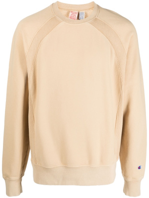 

Panelled cotton-blend sweatshirt, Champion Panelled cotton-blend sweatshirt