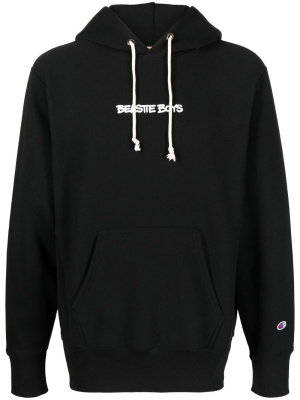 

X Beastie Boys slogan-print hoodie, Champion X Beastie Boys slogan-print hoodie