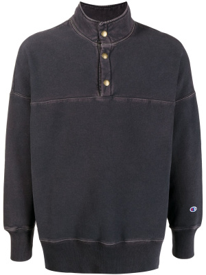 

Panelled cotton sweatshirt, Champion Panelled cotton sweatshirt