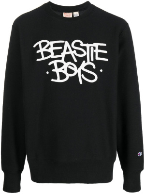 

Beastie Boys-print crew-neck jumper, Champion Beastie Boys-print crew-neck jumper