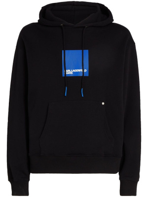 

Archive logo-print hoodie, Karl Lagerfeld Jeans Archive logo-print hoodie